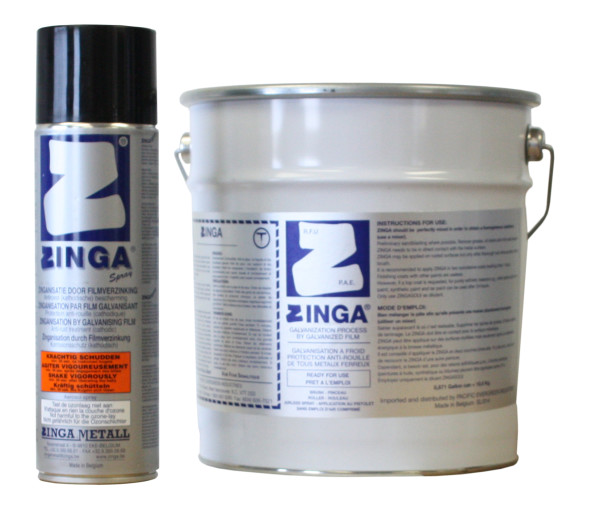 Антикоррозийная краска по металлу Zinga импортируется из Бельгии.