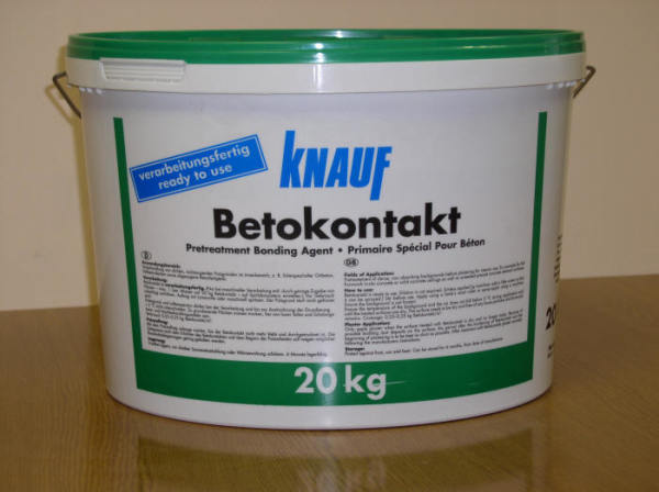 Knauf Betokontakt позволяет штукатурить даже ДСП или ориентированно-стружечную плиту.