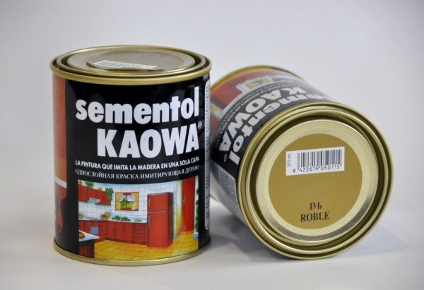 На фото - KAOWA SEMENTOL - «жидкое дерево»