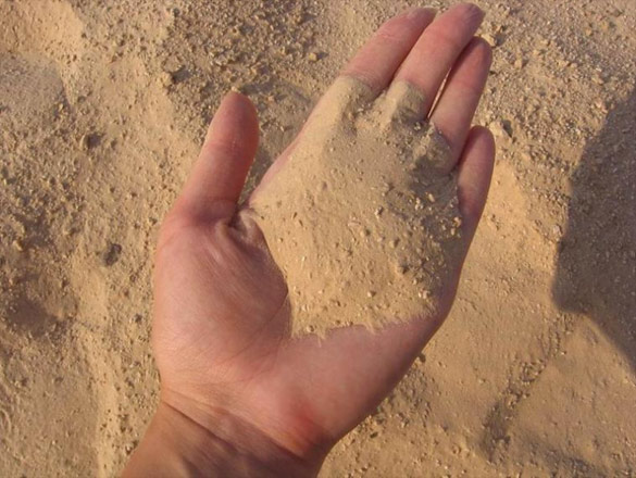 Песок – основной инертный наполнитель штукатурных растворов