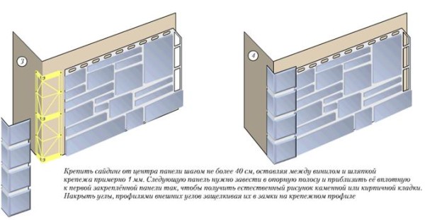 Правила крепления цокольного сайдинга