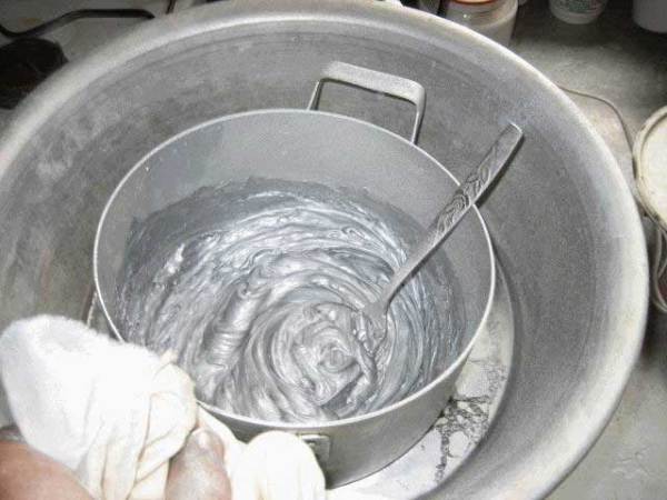 Самостоятельное приготовление серебряной краски в домашних условиях