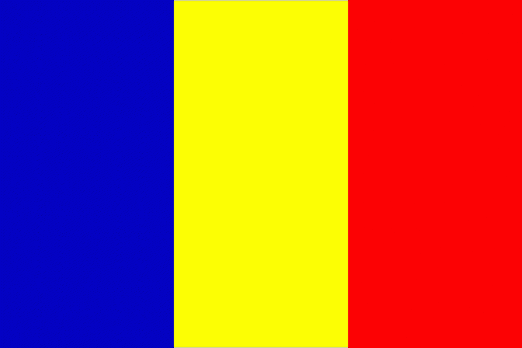 Флаг синий оранжевый желтый. Флаг Румынии 1989. «Красный, желтый, синий II» Эльсуорт Келли. Чад флаг. Флаг страны Чад.