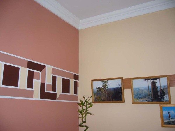 Варианты окраски стен в квартире